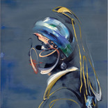 Öl auf Leinwand · 90 x 70 cm